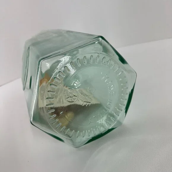 Smirnoff Infusion Jar Made In Italy Green Glass W/ Lid New Boxed - Picture 8 of 16